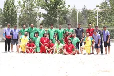 پایان اردوی تیم ملی ساحلی در تهران