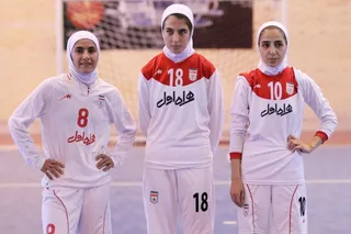 تمرین روز دوم فوتسال بانوان