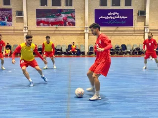 تمرین فوتسال