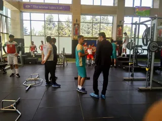 تمرینات تیم ملی فوتبال جوانان در پک