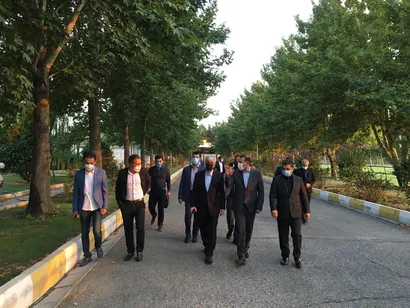 بازدید وزیر ورزش و جوانان از امکانات مرکز ملی فوتبال