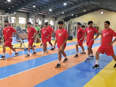بدنسازی جوانان در اردوی اصفهان