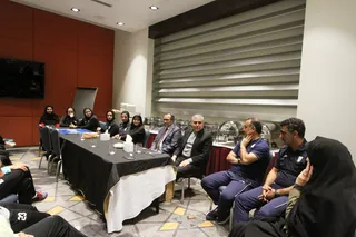 حضور سفیر ایران در قطر در جمع بازیکنان تیم ملی فوتبال بانوان
