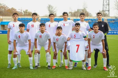 دیدار تیم ملی زیر 15 سال ایران و قرقیزستان