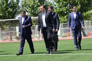 بازدید مارک ویلموتس امروز از امکانات مرکز ملی فوتبال