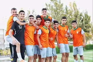 دیدار دوستانه نوجوانان