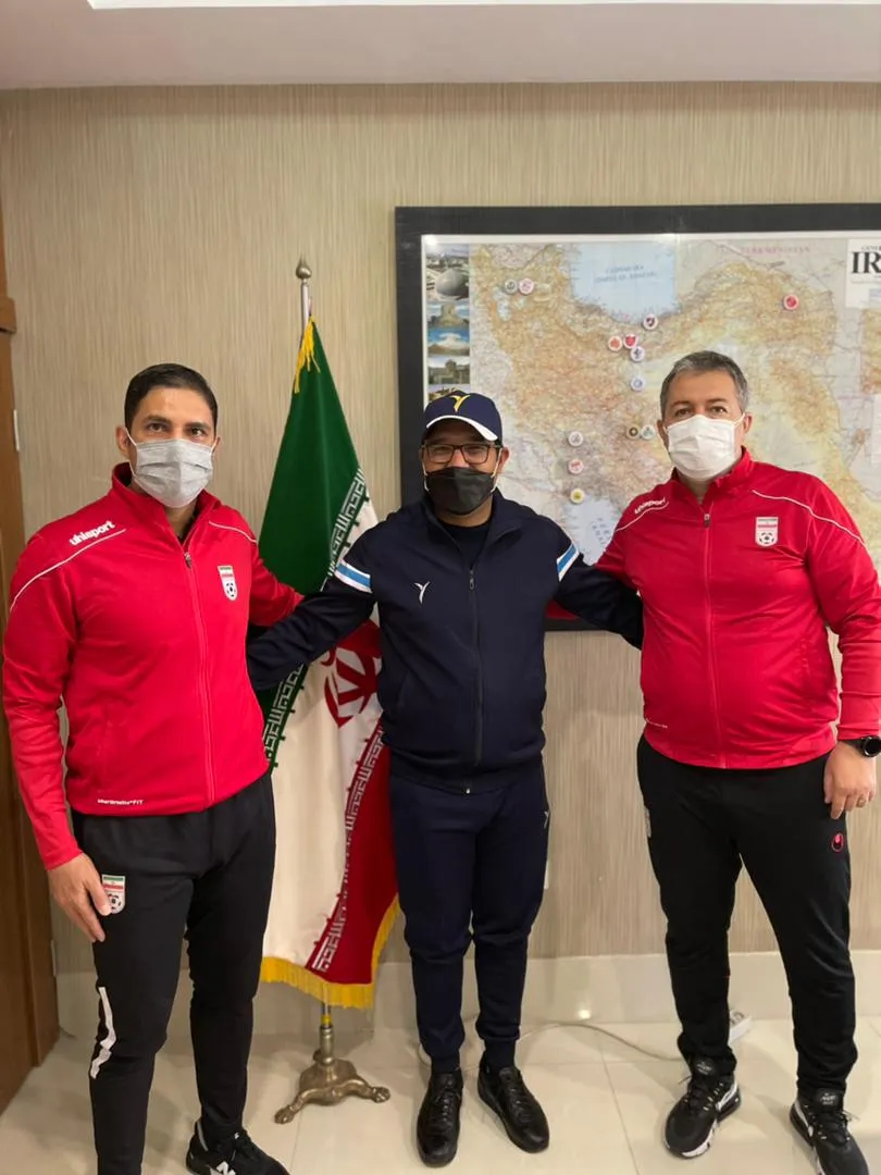 دیدار سرمربی تیم مس رفسنجان با اسکوچیچ و هاشمیان
