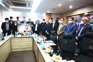 مراسم تودیع و معارفه اعضای هیات رئیسه