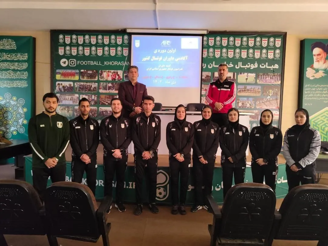 78 داور در دوره آکادمی داوران فوتسال کشور