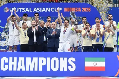 پیام تبریک رییس AFC