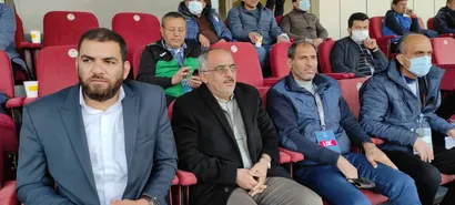 حضور سفیر ایران در ورزشگاه شهر دوشنبه