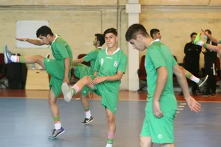 تمرین فوتسال