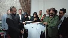 تجلیل مقام شامخ شهدای ورزشکار با اهدای پیراهن تیم ملی