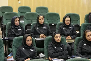 کلاس داوری فوتسال بانوان