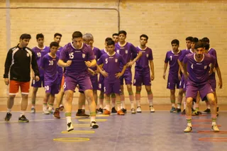 تمرین فوتسال