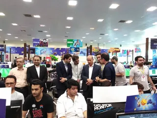 بازدید تاج از فوتبال رایانه ای