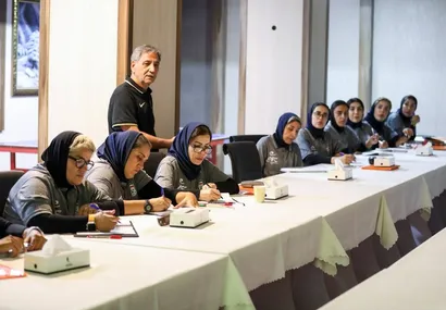 گزارش تصویری /کلاس مربیگری درجه A بانوان