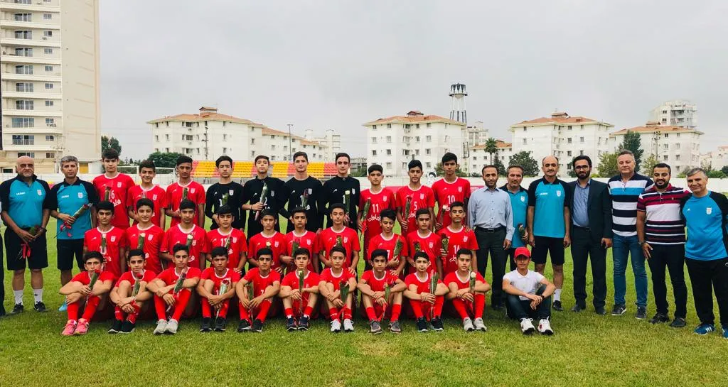 برگزاری اردوی تیم ملی نونهالان در بابلسر