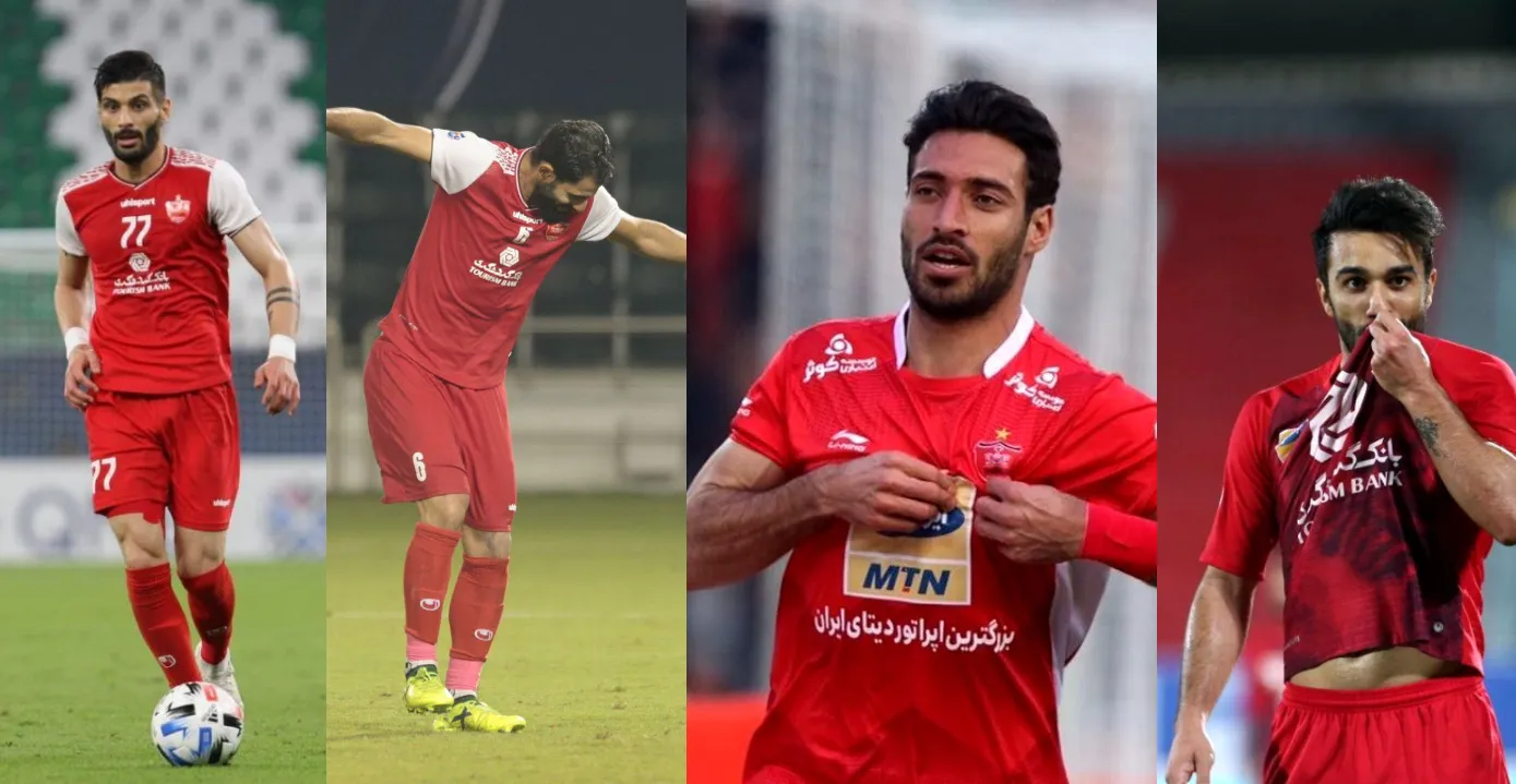۴ مدافع پرسپولیس کاندیدای بهترین مدافعان غرب آسیا