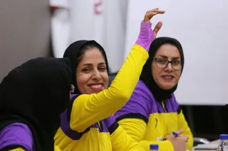 گزارش تصویری مربیگری فوتبال پایه بانوان