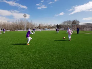 گزارش تصویری تمرین دختران نوجوان