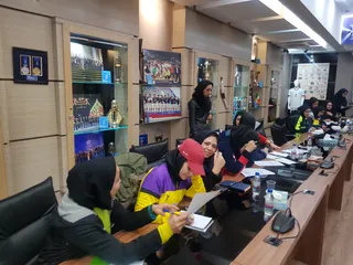 کلاس تئوری مربیگری فوتبال پایه با حضور مدرسان نروژی