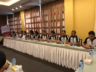 برگزاری مراسم افتتاحیه کلاس مربیگری درجه A + عکس