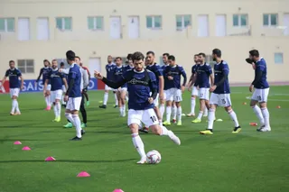 تمرینات تیم ملی فوتبال