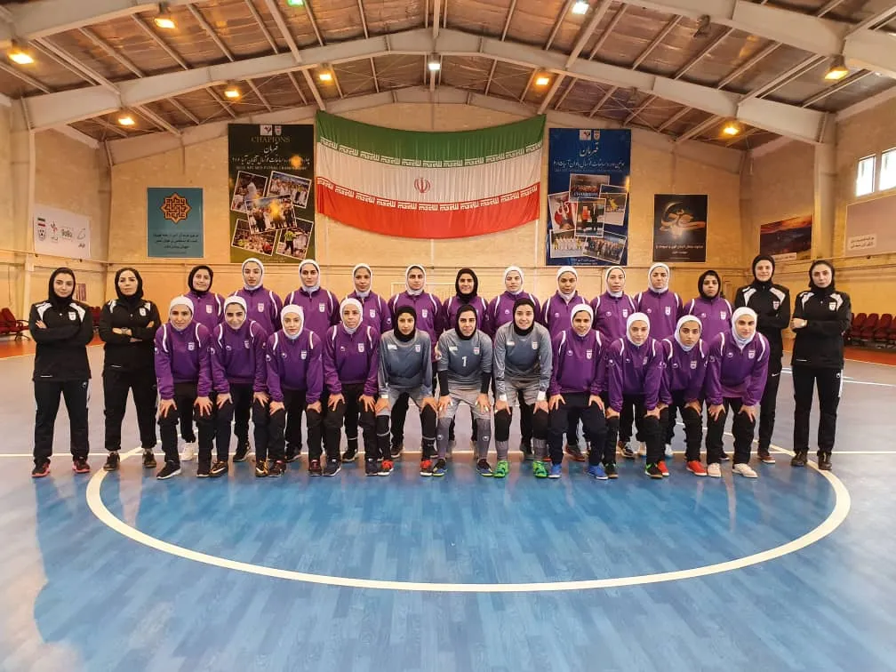 پایان اردوی تدارکاتی تیم فوتسال بزرگسالان بانوان