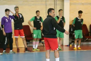 تمرین فوتسال