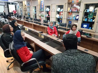 دیدار مسئول توسعه فوتبال با مدرسین نروژی