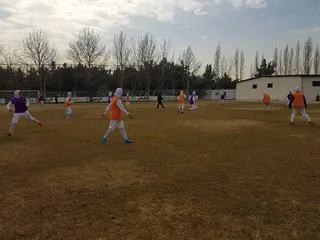 گزارش تصویری تمرین دختران نوجوان