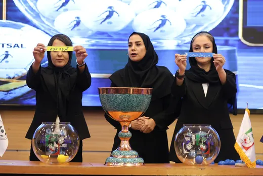گزارش تصویری/بخش دوم تصاویر قرعه کشی لیگ برتر فوتسال بانوان