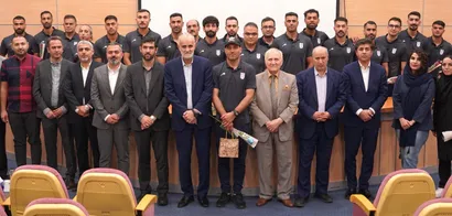 مراسم بدرقه تیم ملی فوتبال ساحلی ایران برگزار شد