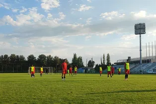 تمرین عصر تیم ملی نوجوانان با تمرکز بر کارهای تاکتیکی