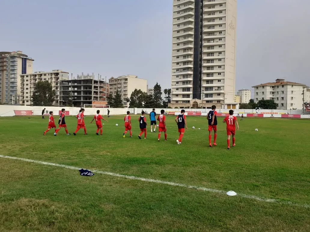 ادامه تمرینات نونهالان در اردوی بابلسر