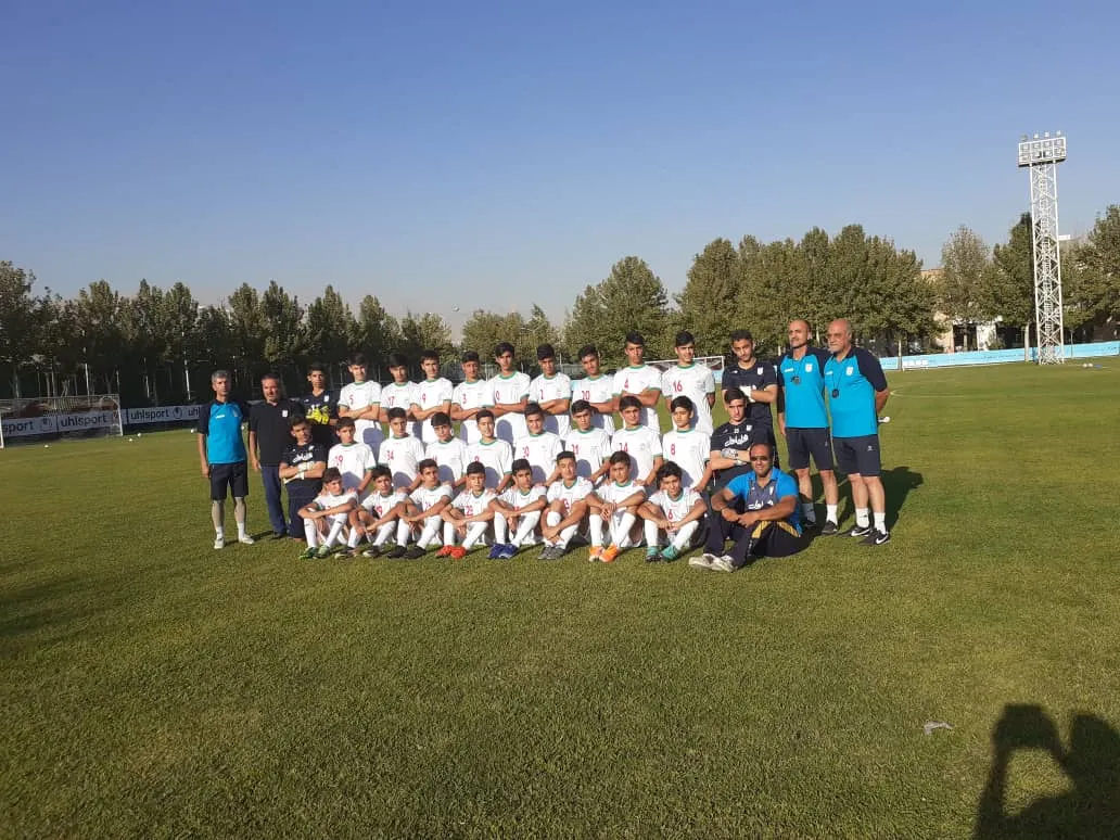 برگزاری اردوی تیم نونهالان