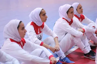تمرین روز دوم فوتسال بانوان