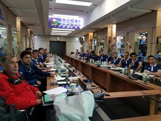 کلاس تئوری مربیگری درجه A فوتبال