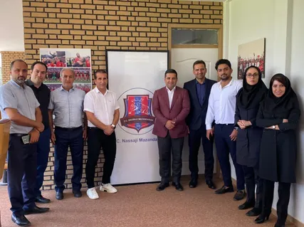 The IRIFF Club Licensing Department meeting was held with Nasaji Mazandaran F.C.