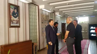 گزارش تصویری بازدید بازیکن سابق تیم ملی فوتبال از مرکز ملی فوتبال