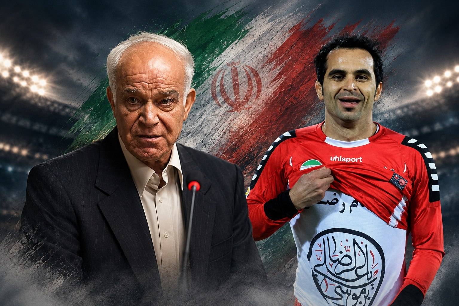 فوت دفاع مستحکم تیم ملی و هادی نوروزی فوت دفاع مستحکم تیم ملی و هادی نوروزی