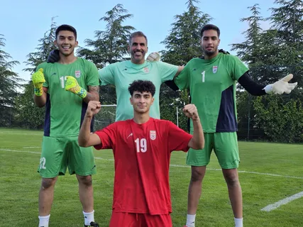 هوای دل‌انگیز قزلچه‌حمام، چاشنی تمرین پرنشاط جوانان ایران