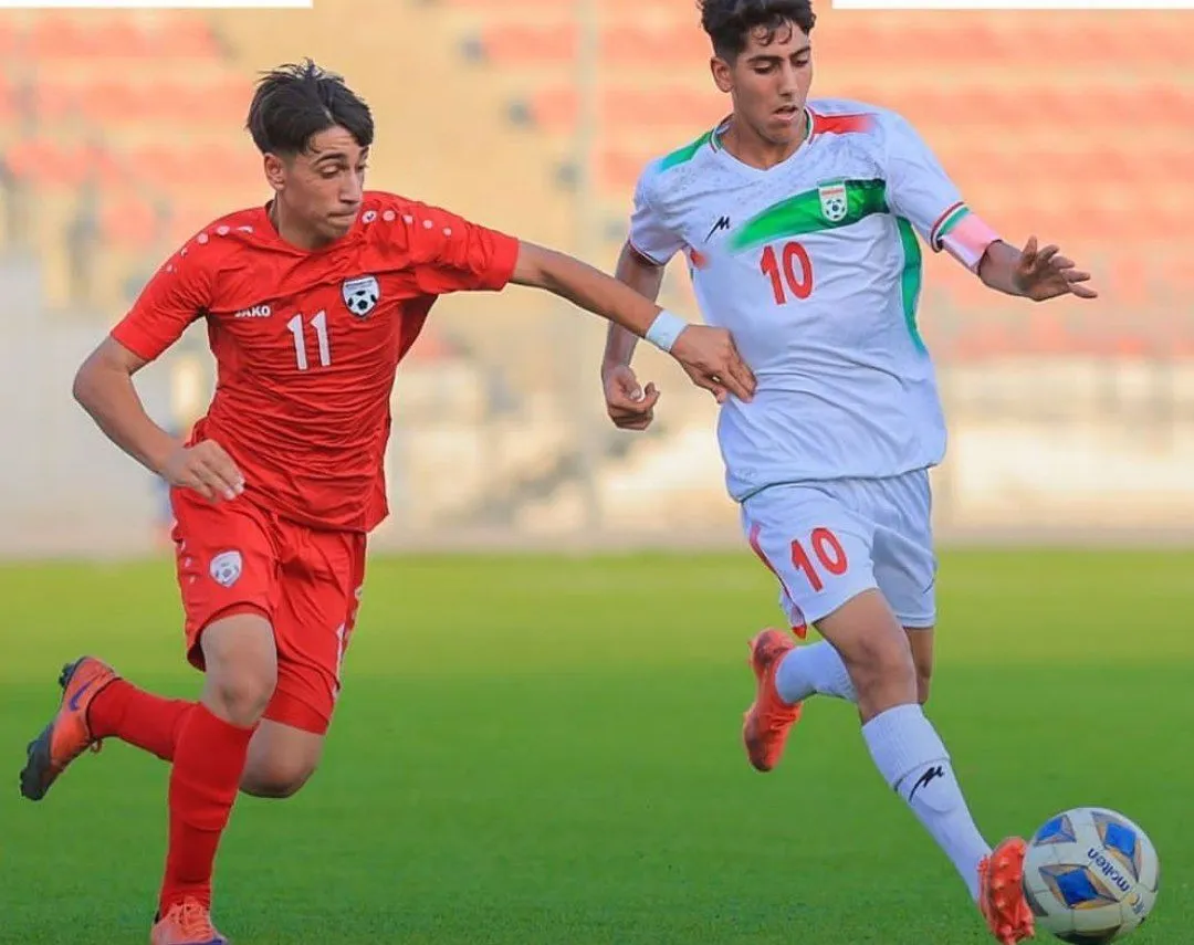 شکست ایران مقابل افغانستان