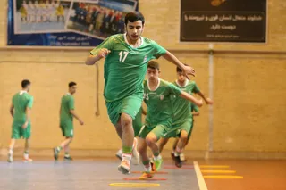 تمرین فوتسال