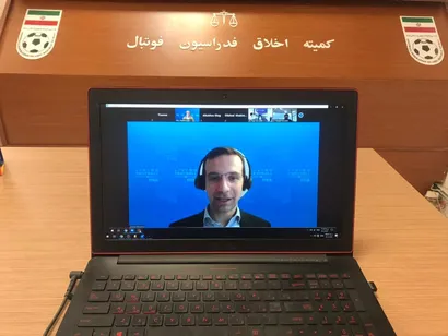 دکتر اسدی مقدم با دعوت فیفا در جلسه صیانت شرکت کرد