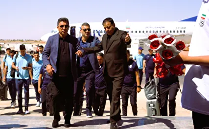 National Team Arrived Isfahan