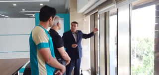 گزارش تصویری بازدید بازیکن سابق تیم ملی فوتبال از مرکز ملی فوتبال