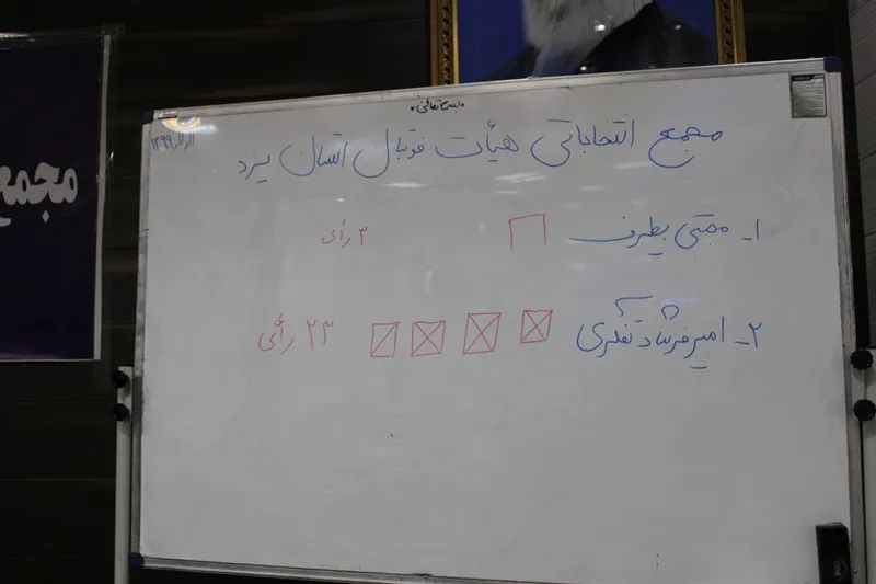 تفکری رئیس جدید هیات فوتبال استان یزد شد