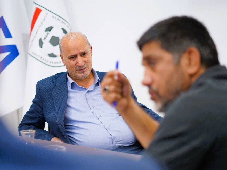 گزارش تصویری/ بازدید رئیس فدراسیون کشتی از مرکز ملی فوتبال